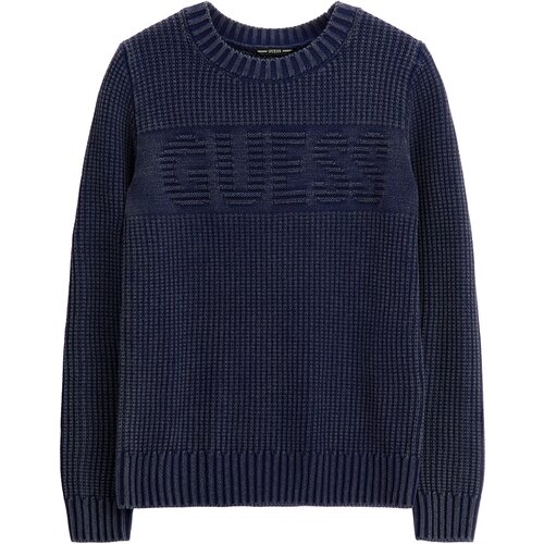свитер удлиненные guess для мальчика, синий