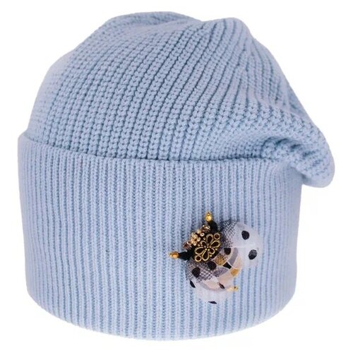 шапка andersen для девочки, голубая