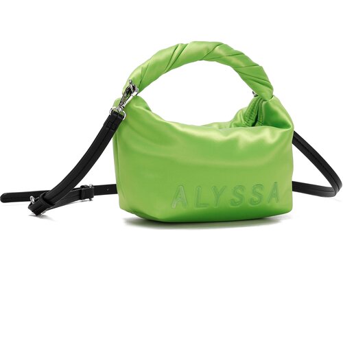 женская сумка через плечо milana, зеленая