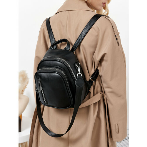 женская сумка через плечо bagzone, черная
