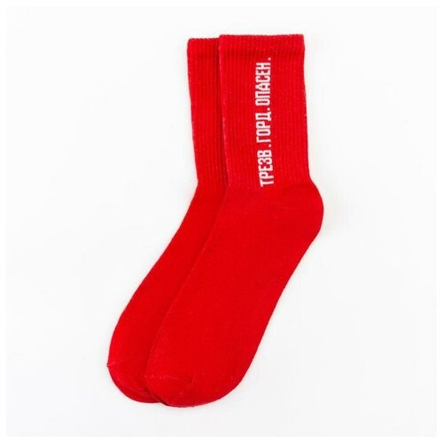 мужские носки kaftan, красные