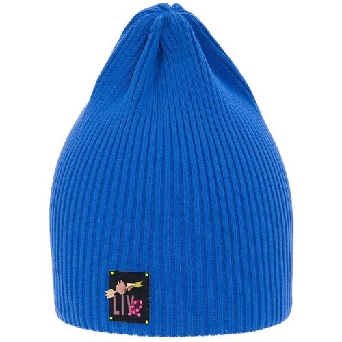 шапка mialt для девочки, синяя