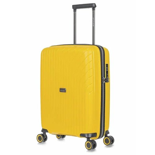 женский чемодан l’case, желтый