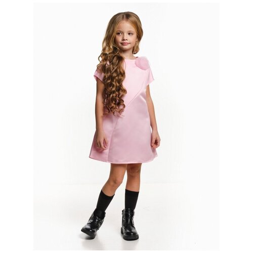 платье mini maxi для девочки, розовое