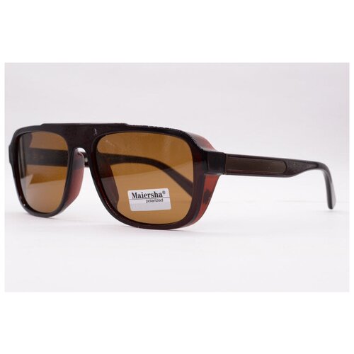 мужские солнцезащитные очки wzo, коричневые