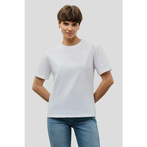 женская футболка baon, белая