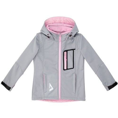 куртка oldos для девочки, розовая