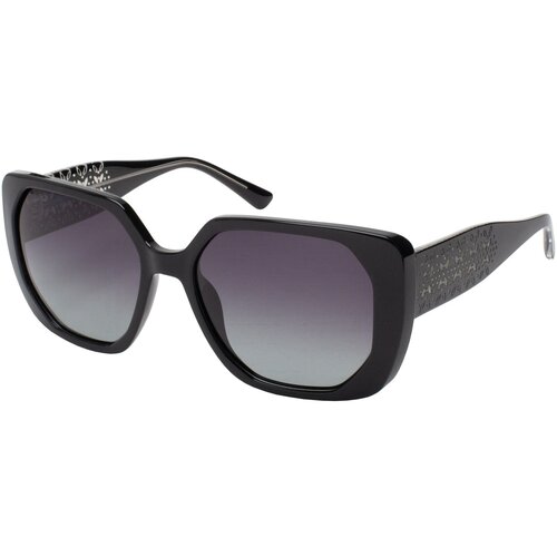 женские квадратные солнцезащитные очки stylemark, черные