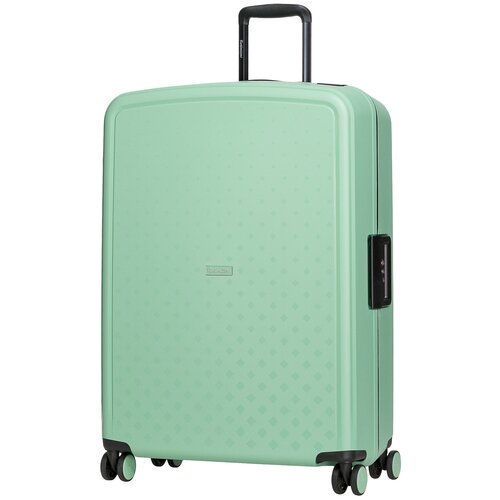 женский чемодан robinzon, зеленый