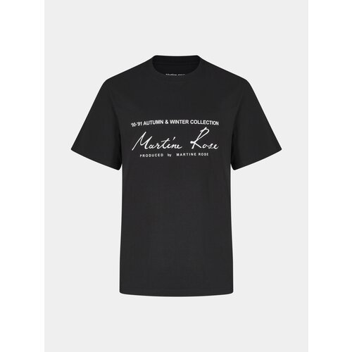 мужская футболка martine rose, черная