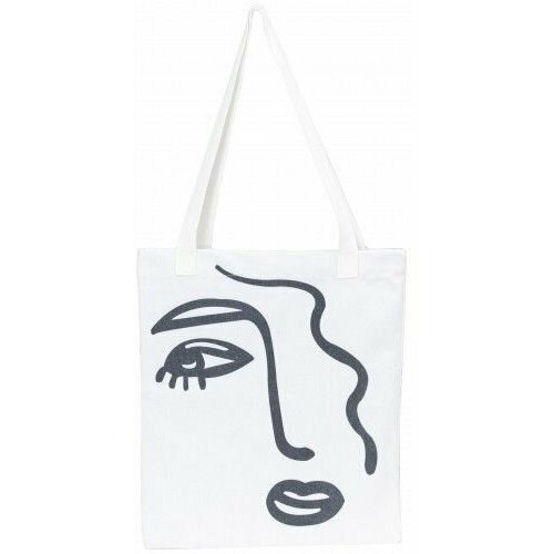 женская сумка-шоперы wowman accessories, белая