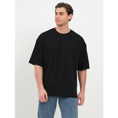 мужская футболка с длинным рукавом yoxa vibe, черная