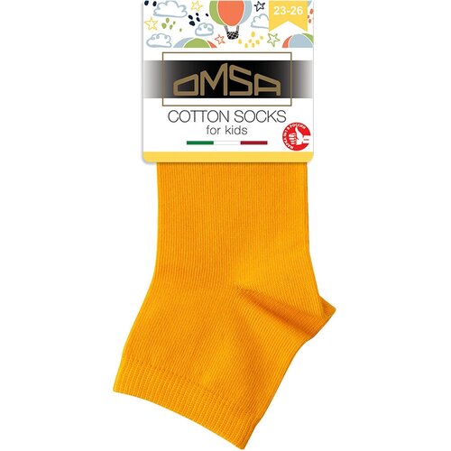 носки omsa, желтые