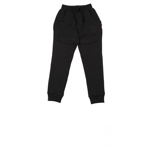 брюки джоггеры mini maxi для мальчика, черные