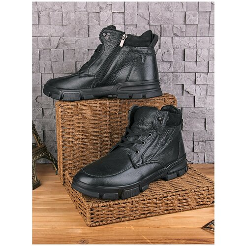 мужские ботинки stilus, черные