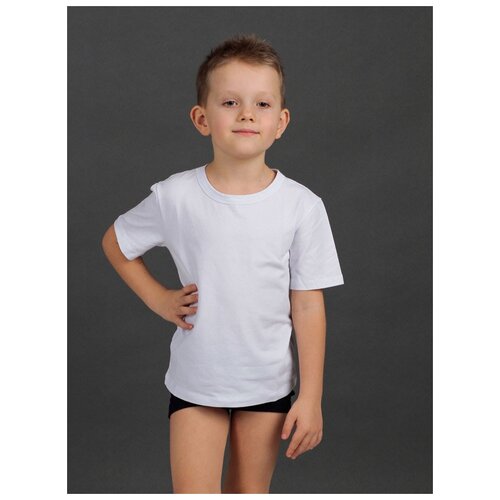 футболка с коротким рукавом intimoamore для мальчика, белая