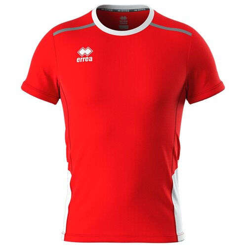 мужская футболка с коротким рукавом errea, красная