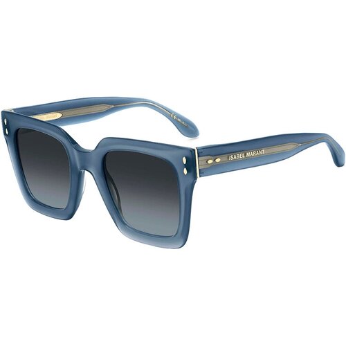 женские квадратные солнцезащитные очки isabel marant, синие