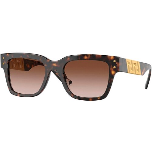 женские солнцезащитные очки versace, коричневые