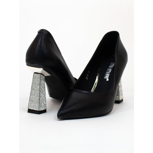 женские туфли-лодочки cv martanni, черные