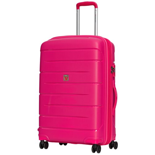 мужской чемодан roncato, розовый