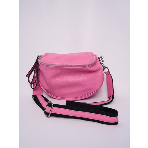 женская кожаные сумка leather country, розовая