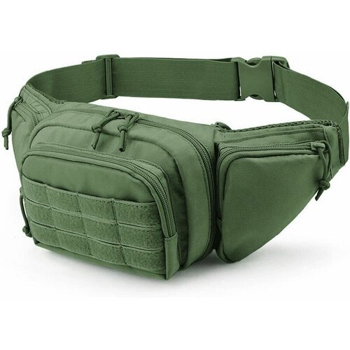 женская сумка через плечо армейские будни, зеленая
