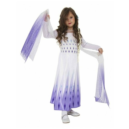 платье батик для девочки, белое