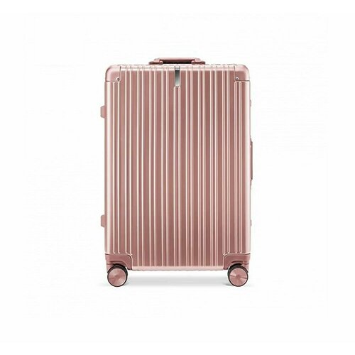 женский чемодан xiaomi, розовый