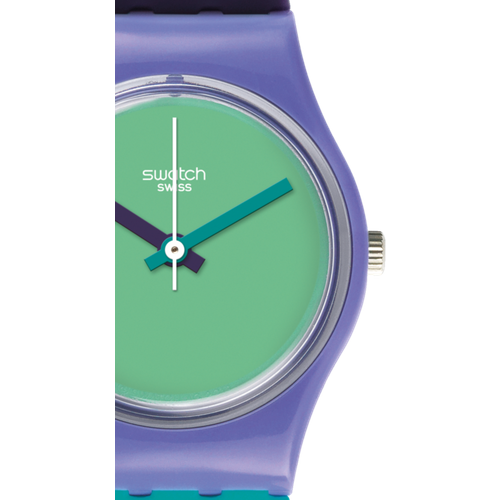 женские часы swatch, синие