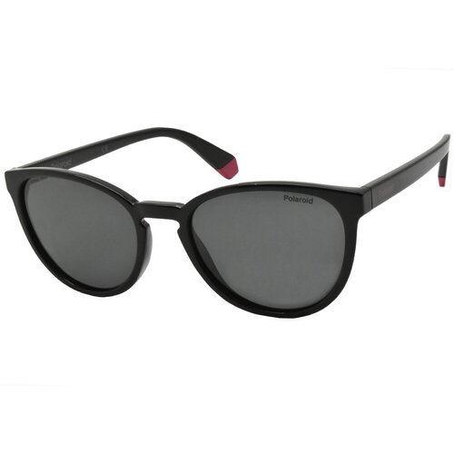 солнцезащитные очки кошачьи глаза polaroid для девочки, черные
