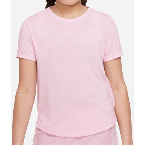 спортивные футболка nike для девочки, розовая