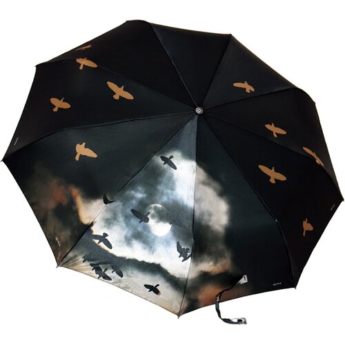 женский зонт dolphin, коричневый