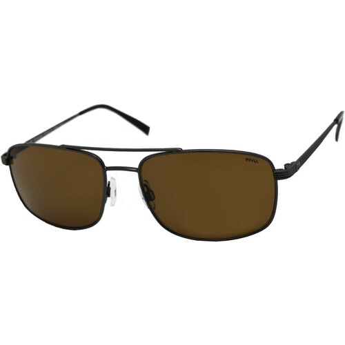 мужские солнцезащитные очки invu, коричневые