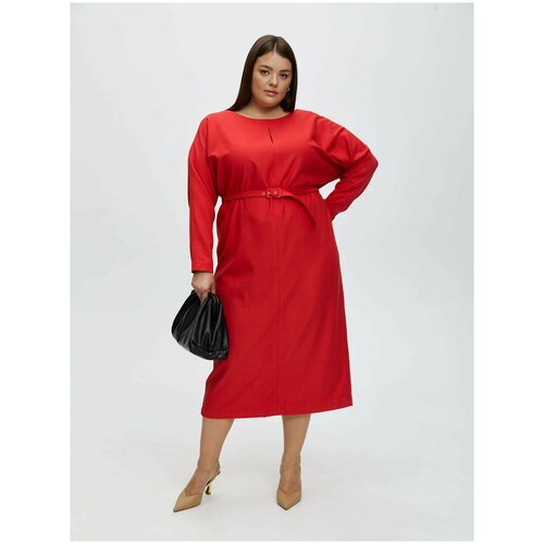женское платье для офиса 4forms, красное