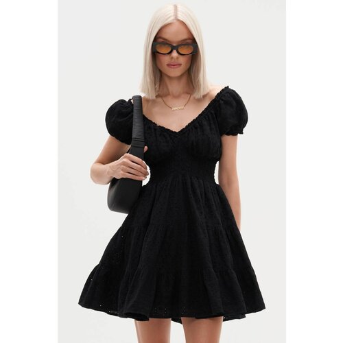 женское платье мини toptop, черное