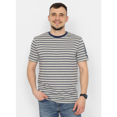 мужская футболка с коротким рукавом cherubino, синяя