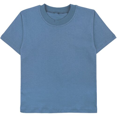 футболка youlala для мальчика, голубая