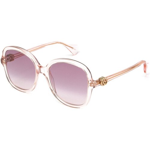 женские солнцезащитные очки gucci, фиолетовые