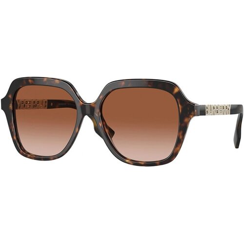 женские квадратные солнцезащитные очки burberry, коричневые