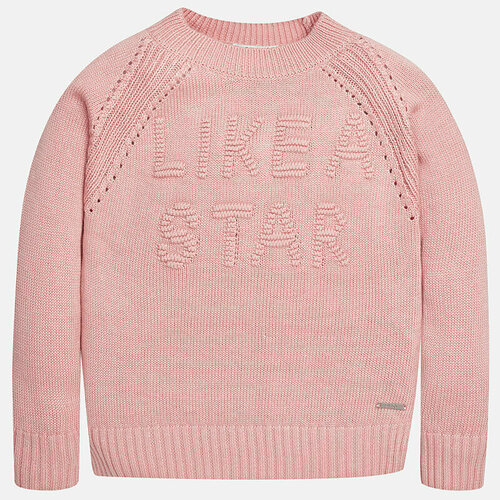 свитер удлиненные mayoral для девочки, розовый