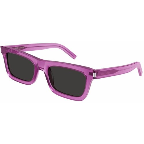 женские солнцезащитные очки saint laurent, розовые