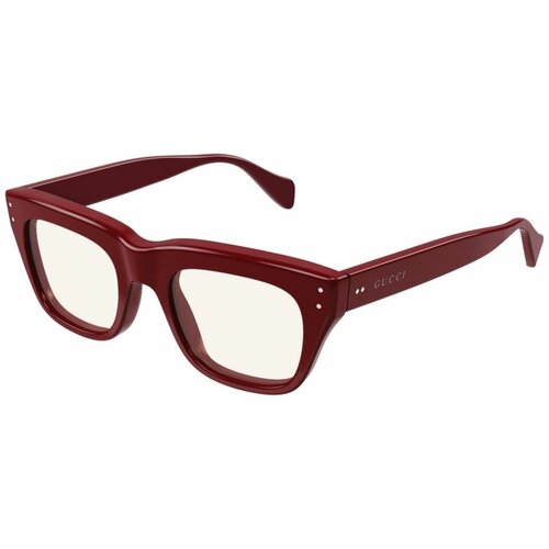 мужские квадратные солнцезащитные очки gucci, бордовые