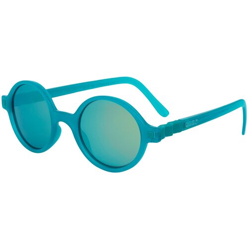 круглые солнцезащитные очки ki et la для девочки, бирюзовые
