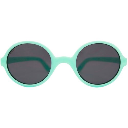 круглые солнцезащитные очки ki et la для девочки, бирюзовые