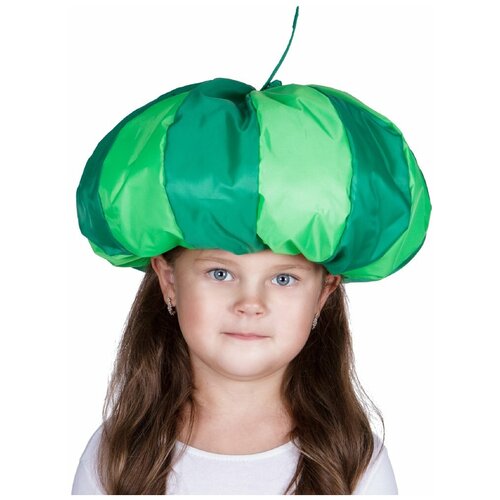 шапка винимини для девочки, зеленая