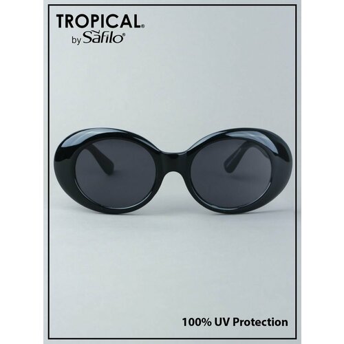 женские солнцезащитные очки tropical by safilo, черные