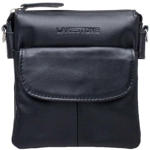 мужская сумка через плечо lakestone, черная