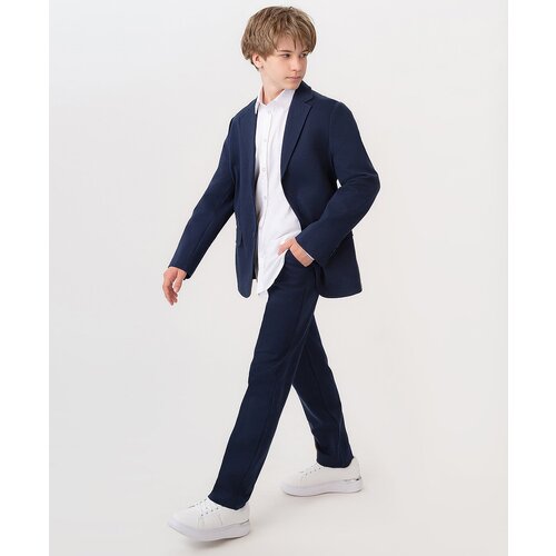 классические брюки button blue для мальчика, синие