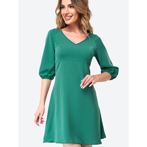 женское платье мини happyfox, зеленое